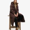 Maxi-pufferjas met Hooded capuchon Maxi-pufferjas met Hooded capuchon