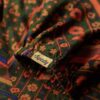 Maxijurk met print en smockwerk Maxijurk met print en smockwerk