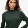 Merino gebreide jurk met lange mouwen Merino gebreide jurk met lange mouwen