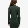 Merino gebreide jurk met lange mouwen Merino gebreide jurk met lange mouwen
