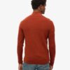 Merino-trui met halve rits