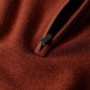 Merino-trui met halve rits