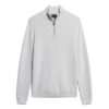 Merino-trui met halve rits Merino-trui met halve rits