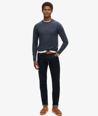 Merino trui met ronde hals