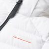 Microfibre gewatteerd jack met capuchon
