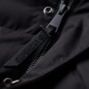Microfibre sportpufferjack met capuchon