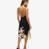 Midi-cami-jurk met print Midi-cami-jurk met print