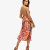 Midi-cami-jurk met print Midi-cami-jurk met print
