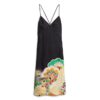 Midi-cami-jurk met print Midi-cami-jurk met print