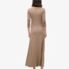 Midi-jurk met halve knoopsluiting Midi-jurk met halve knoopsluiting