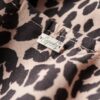 Midi-jurk met print en knoopsluiting
