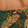 Midi-jurk met print en knoopsluiting