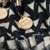 Midi-jurk met print en uitsnijdingen