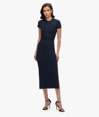 Midi T-shirtjurk