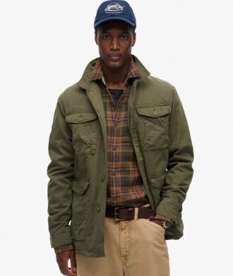 Militair M65 geborduurd lichtgewicht jas