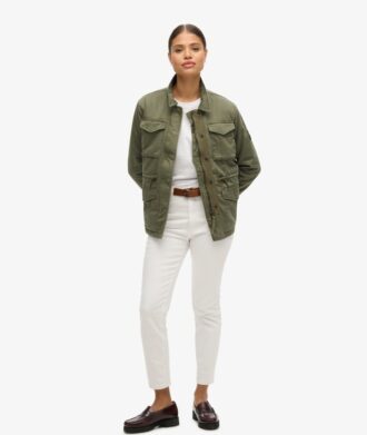Militaire M65-jas met voering