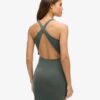 Mini-bodyconjurk met gekruiste rug