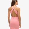Mini-bodyconjurk met gekruiste rug