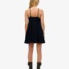 Mini-cami-jurk met geweven textuur Mini-cami-jurk met geweven textuur