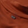 Mini-jurk met hoge hals en lange mouwen van jersey