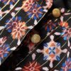 Mini-jurk met lange mouwen en gelaagde details