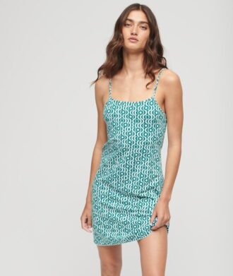 Mini-jurk van jersey met print