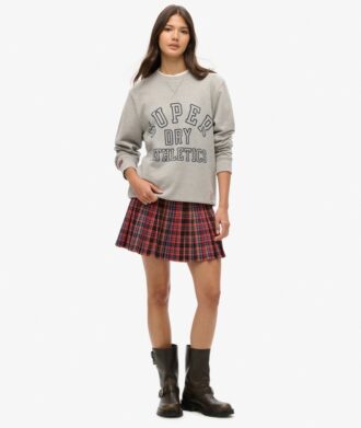 Minirok met geruite print en middelhoge taille