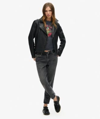 Motley Crue X Superdry T-shirt met kapmouwtjes
