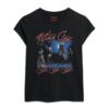 Motley Crue X Superdry T-shirt met kapmouwtjes Motley Crue X Superdry T-shirt met kapmouwtjes