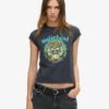 MotöRhead X Superdry T-shirt met kapmouwtjes