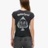 MotöRhead X Superdry T-shirt met kapmouwtjes