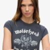 MotöRhead X Superdry T-shirt met kapmouwtjes