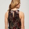 Mouwloze racerbacktop met pailletten Mouwloze racerbacktop met pailletten