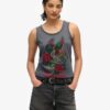 Neo Trad Tattoo Tanktop met ronde hals Neo Trad Tattoo Tanktop met ronde hals