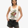 Neo Trad Tattoo Tanktop met ronde hals Neo Trad Tattoo Tanktop met ronde hals