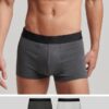 Organic Cotton boxershort Offset dubbelpak