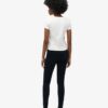 Organic Cotton skinny jeans met hoge taille