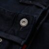 Organic Cotton skinny jeans met hoge taille
