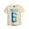 Osaka 6 versierd T-shirt uit de jaren 90 Osaka 6 versierd T-shirt uit de jaren 90