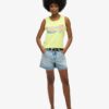 Outdoor gestreept tanktopje met ronde hals