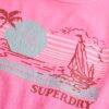 Outdoor gestreept tanktopje met ronde hals