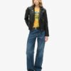 Outdoor Stripe getailleerd T-shirt