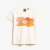 Outdoor Stripe getailleerd T-shirt
