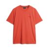 Overgeverfd logo Loszittend T-shirt