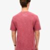 Overgeverfd slub-t-shirt