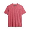 Overgeverfd slub-t-shirt