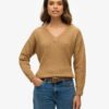 Oversized trui met V-hals Oversized trui met V-hals