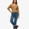 Oversized trui met V-hals Oversized trui met V-hals