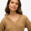 Oversized trui met V-hals Oversized trui met V-hals