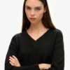 Oversized trui met V-hals Oversized trui met V-hals